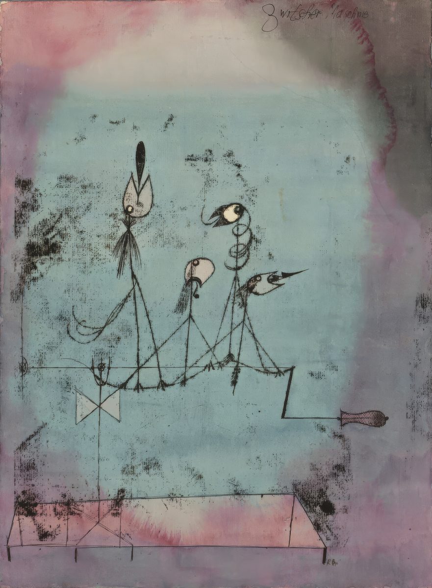 Hintergrundbild Psychodynamik Hessen: Paul Klee: Die Zwitscher-Maschine