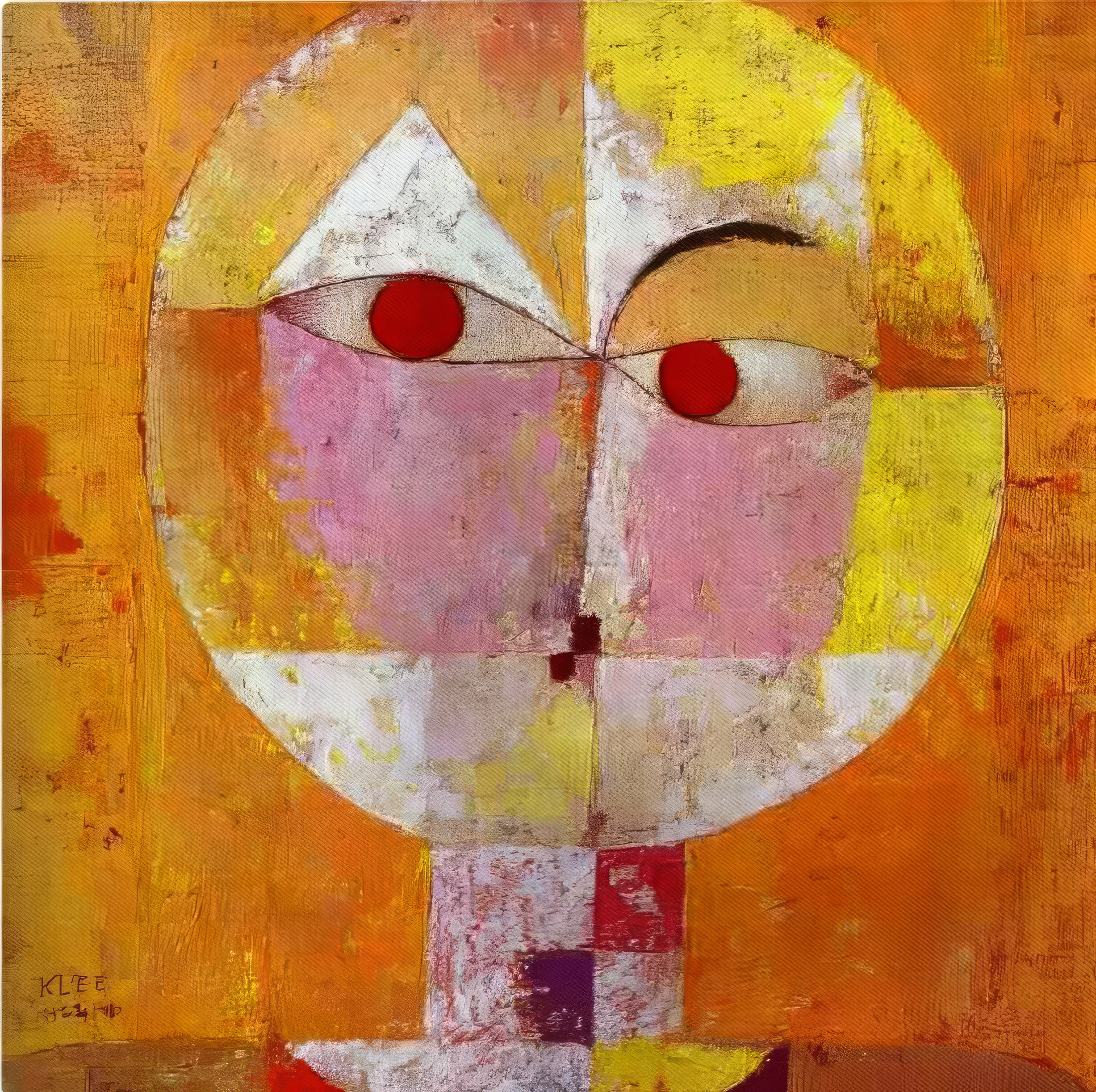 Hintergrundbild Psychodynamik Hessen: Senecio von Paul Klee